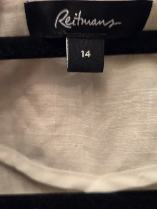 Linen Blend Blazer White Open Front Minimalist Chic Layering Jacket - Picture 8 of 10